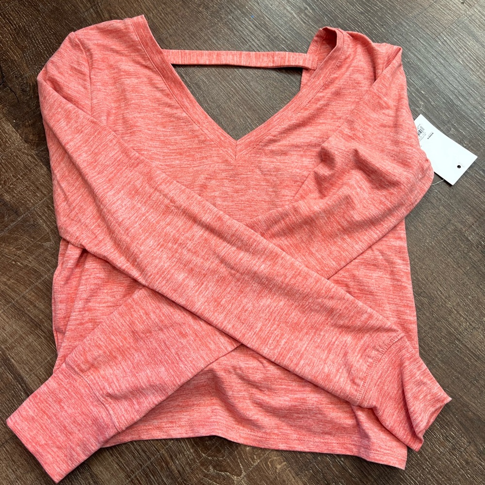 Kohls activewear open back long sleeve